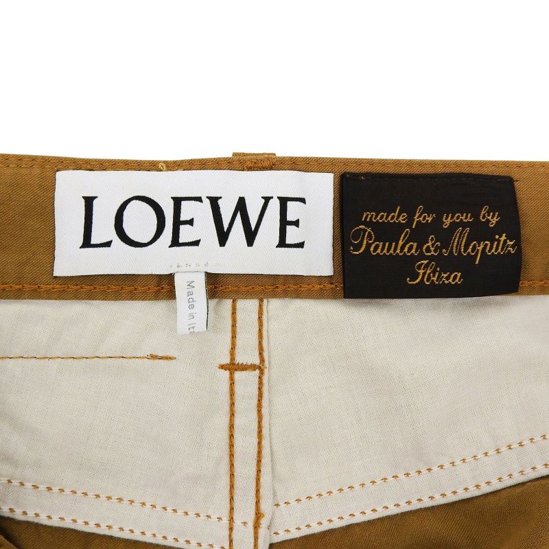 LOEWE X Paulas Ibiza LOEWE X Paulas Ibiza S2292032ib Hemp Linen Blend Pants