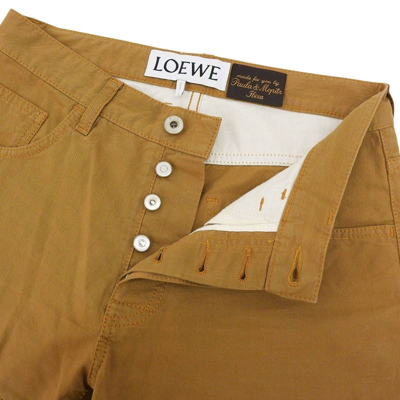 LOEWE X Paulas Ibiza LOEWE X Paulas Ibiza S2292032ib Hemp Linen Blend Pants