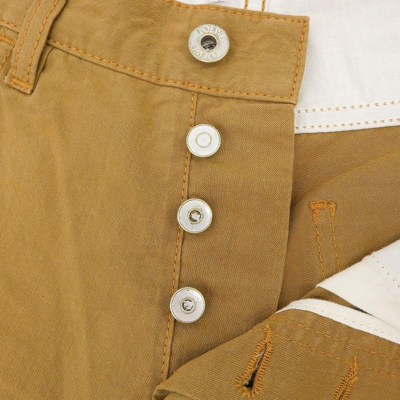 LOEWE X Paulas Ibiza LOEWE X Paulas Ibiza S2292032ib Hemp Linen Blend Pants