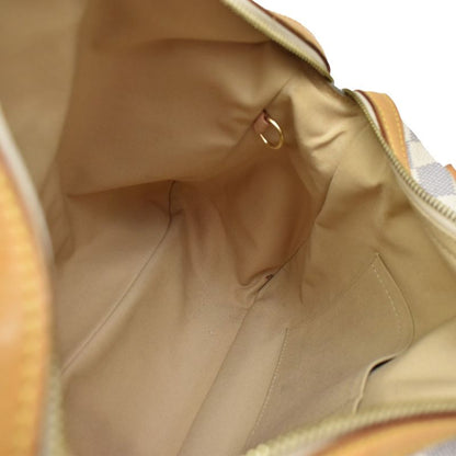 Louis Vuitton Straser PM Shoulder Bag Damier Azure White Leather N42222 25kb069