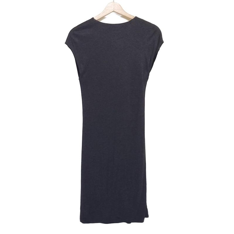 Gucci Dress Size XS Women's - 271412 X6216 Dark Gray V-neck Short Sleeves Knee