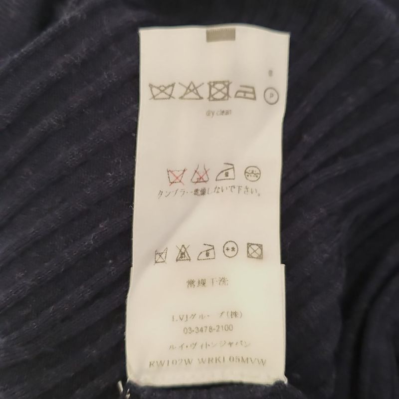 Louis Vuitton Long Sleeve Sweater Size XS Women's - Dark Navy Turtleneck