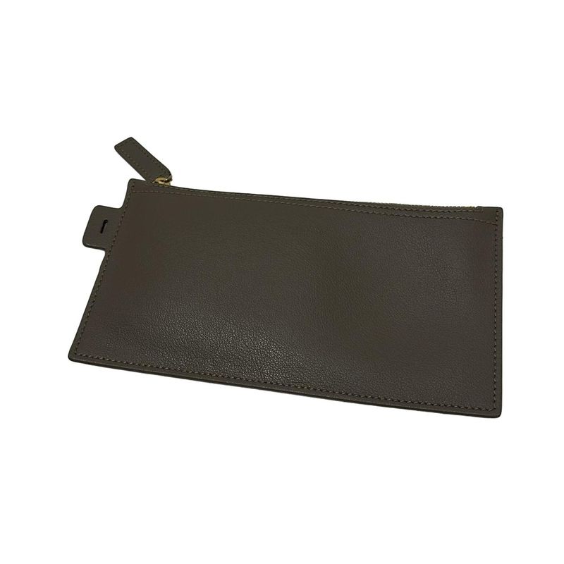 Saint Laurent Paris Tote Bag Shopping Tote 600281 Gray Beige Leather