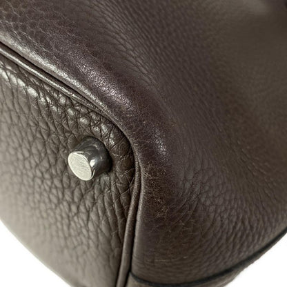 Hermes Handbag Picotin PM Dark Brown