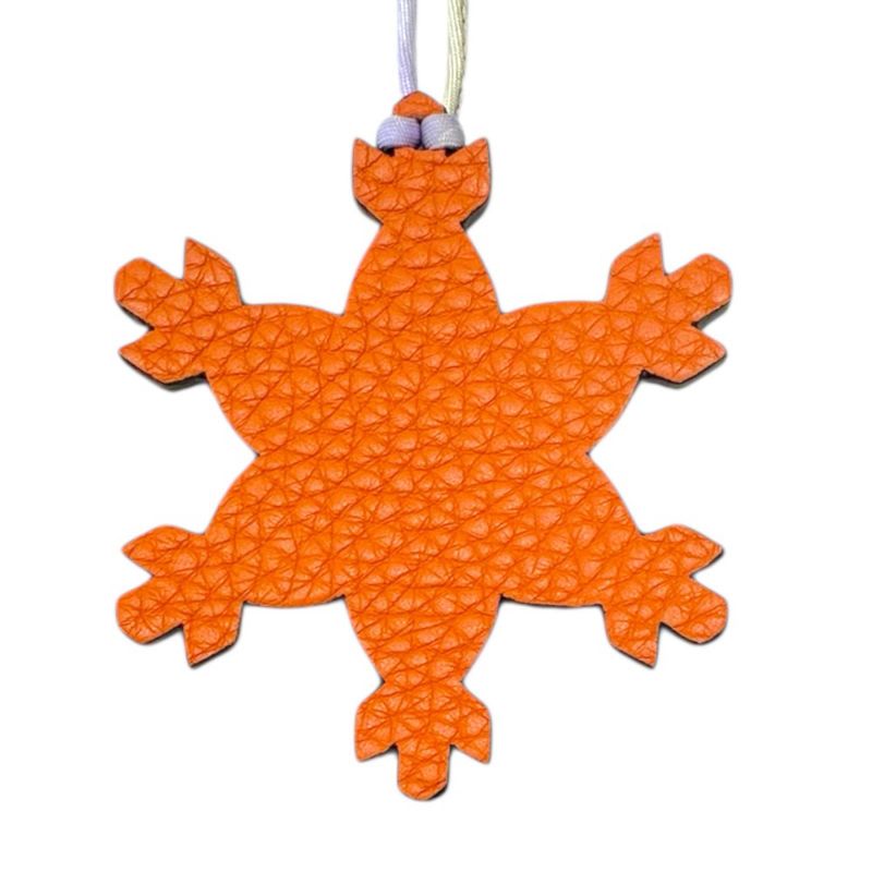 Hermes Petit Ashe Snowflake Charm