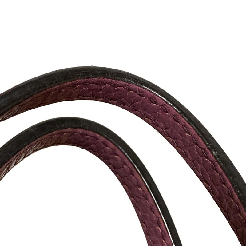 Gucci Handbag Swing 368827 Purple Leather