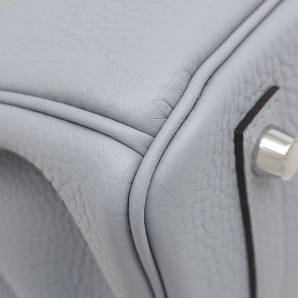 Hermes Handbag Birkin 30 Togo Gripin Tan Silver Hardware Never Used Gray K