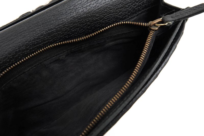 Gucci Long Wallet Men Leather Genuine Black 428740 GG Marmont with Coin Purse