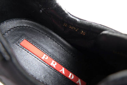 Prada Shoes Sneakers Shoes Low Cut Ladies Women Women's Nylon Leather Genuine