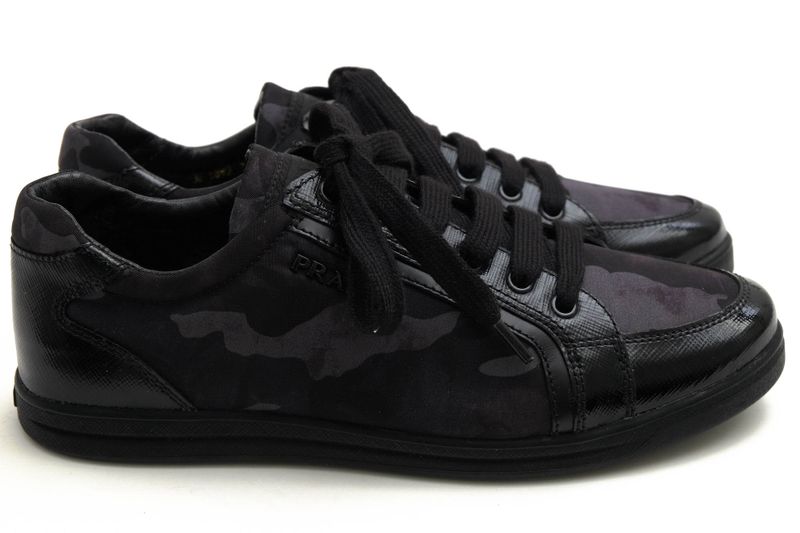 Prada Shoes Sneakers Shoes Low Cut Ladies Women Women's Nylon Leather Genuine