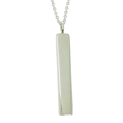 Tiffany & Co Silver Notes Bar 1p Necklace 3.3g 925 Engraved 493485 Necklace