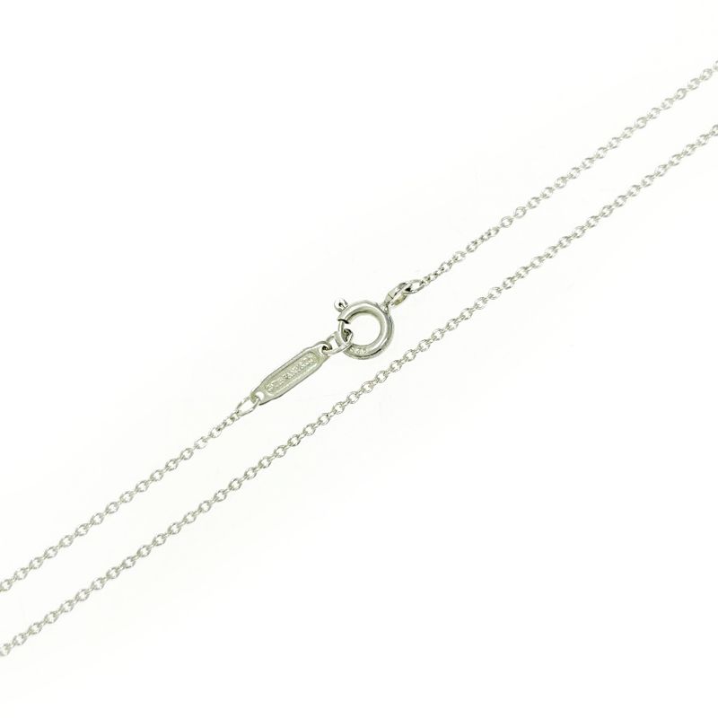 Tiffany & Co Silver Notes Bar 1p Necklace 3.3g 925 Engraved 493485 Necklace