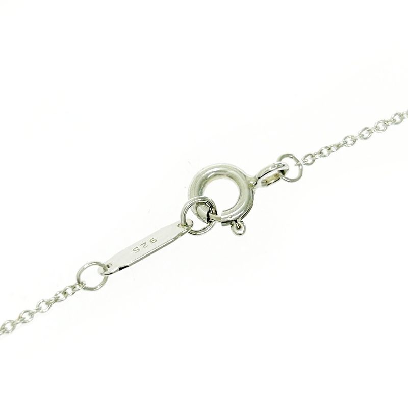 Tiffany & Co Silver Notes Bar 1p Necklace 3.3g 925 Engraved 493485 Necklace