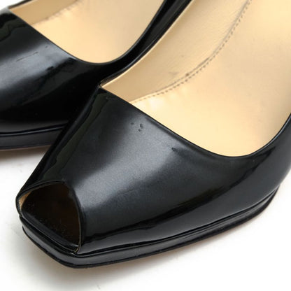 Prada Pumps Shoes Women Women's Patent Leather Enamel Patent Leather Genuine