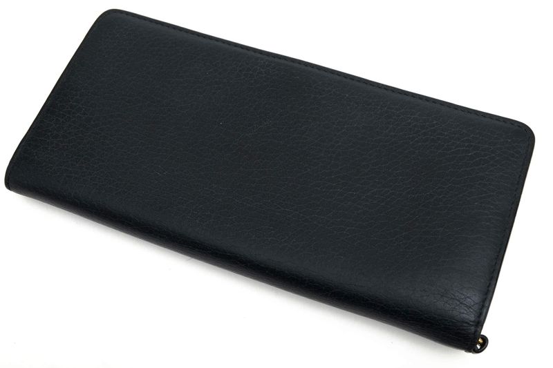 Christian Dior/Christian Dior Long Wallet Ladies Women Women's Leather Genuine