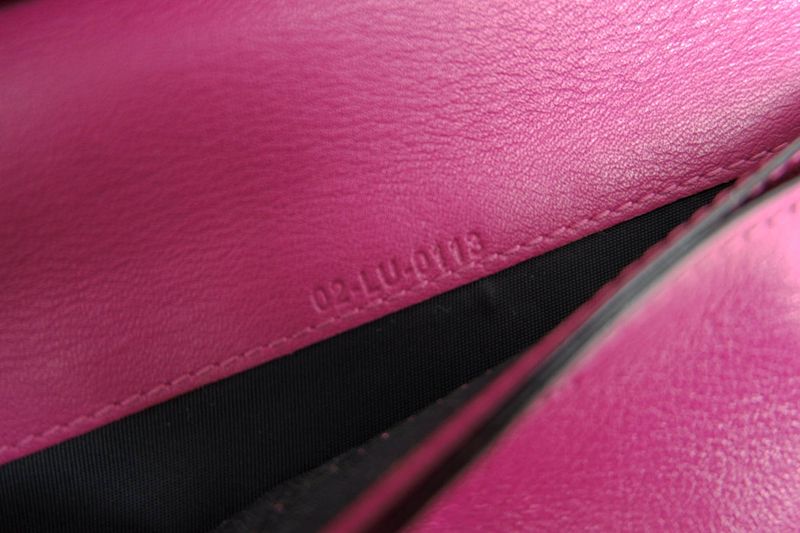 Christian Dior/Christian Dior Long Wallet Ladies Women Women's Leather Genuine