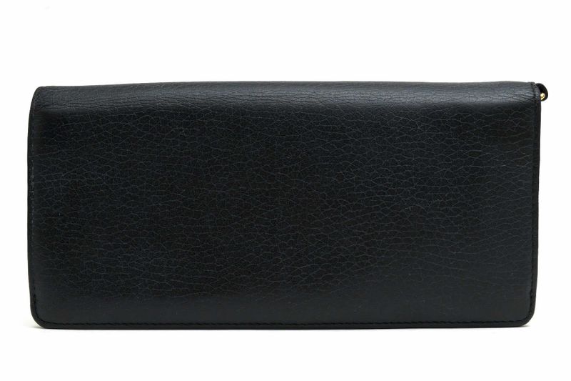 Christian Dior/Christian Dior Long Wallet Ladies Women Women's Leather Genuine