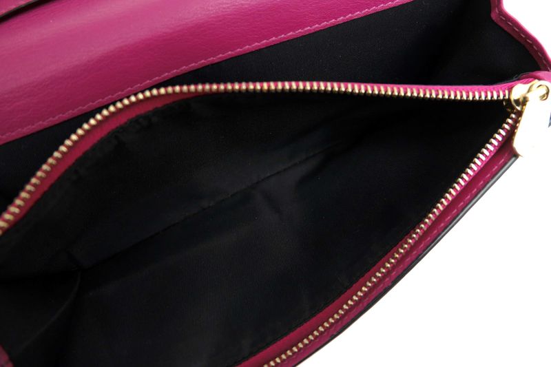 Christian Dior/Christian Dior Long Wallet Ladies Women Women's Leather Genuine