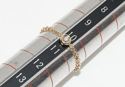 Dior Ring 18K Yellow Gold Diamond 1P Mimiwi Ring Js0095001