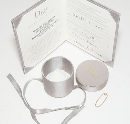 Dior Ring 18K Yellow Gold Diamond 1P Mimiwi Ring Js0095001