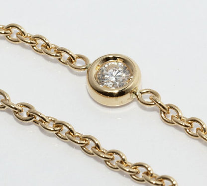 Dior Ring 18K Yellow Gold Diamond 1P Mimiwi Ring Js0095001