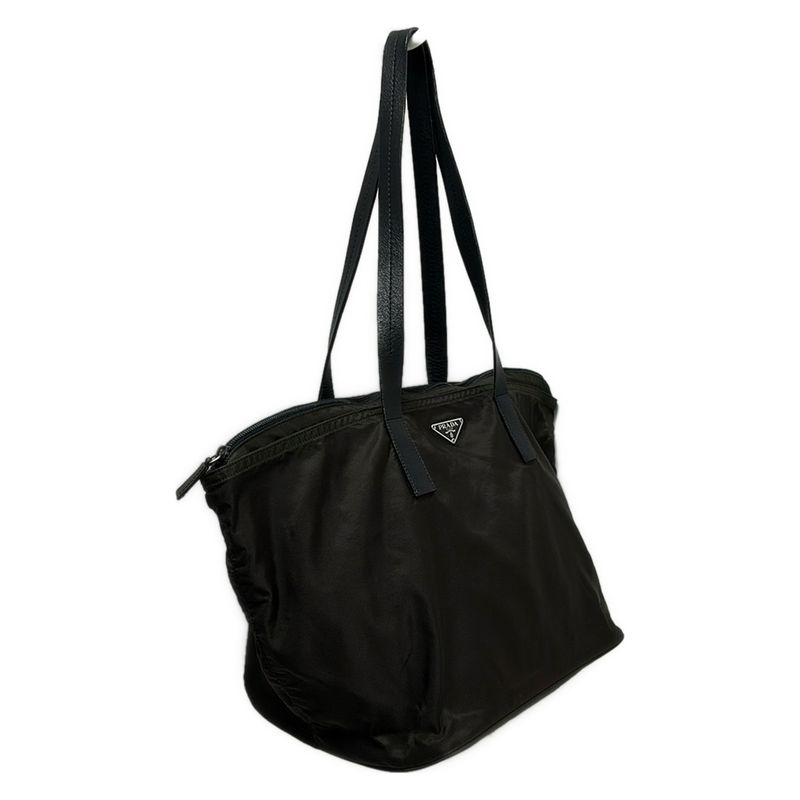 Prada Shoulder Bag - Black Leather