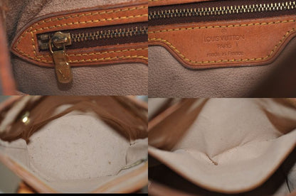 Louis Vuitton Monogram Bucket PM Shoulder Tote Bag M42238 Junk 1191n