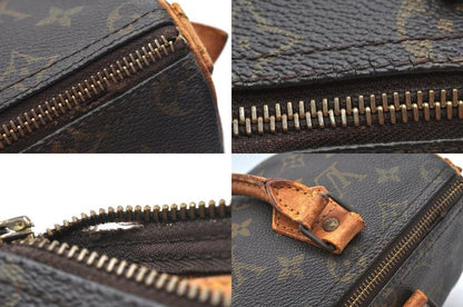 Louis Vuitton Monogram Speedy 25 Boston Handbag M41528 LV Junk 2232n