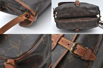 Louis Vuitton Monogram Saumur 30 Shoulder Cross Bag M42256 LV Junk 2627n
