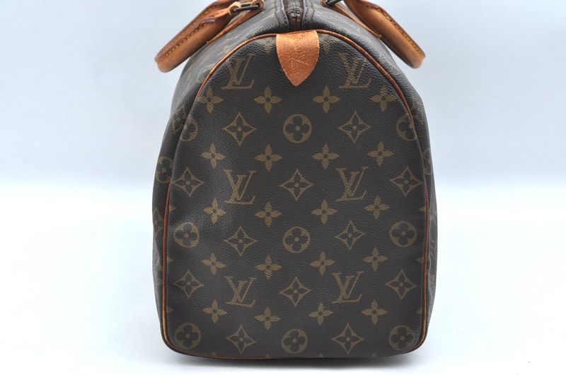 Louis Vuitton Monogram Speedy 40 Hand Boston Bag M41522 LV 2641n