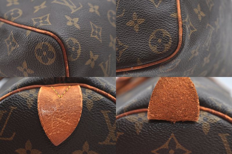 Louis Vuitton Monogram Speedy 40 Hand Boston Bag M41522 LV 2641n