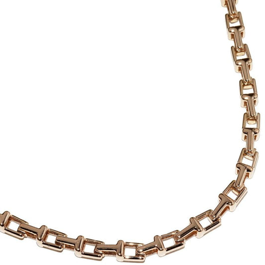 Tiffany & Co Chain Necklace 18K Pink Gold T Narrow Chain Necklace