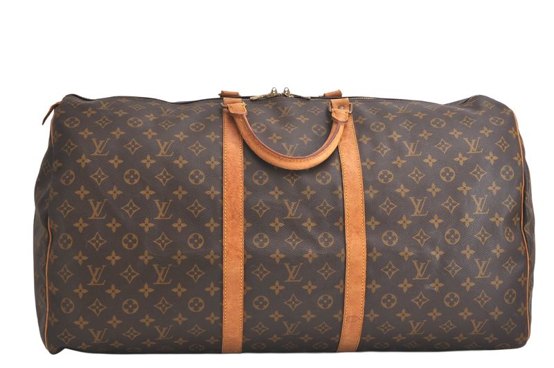 Louis Vuitton Monogram Keepall 60 Travel Boston Bag M41422 LV 3530n