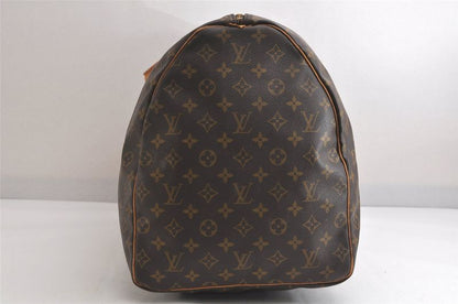 Louis Vuitton Monogram Keepall 60 Travel Boston Bag M41422 LV 3530n