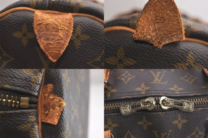 Louis Vuitton Monogram Keepall 60 Travel Boston Bag M41422 LV 3530n