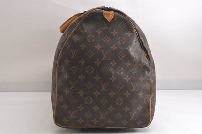 Louis Vuitton Monogram Keepall 60 Travel Boston Bag M41422 LV 3530n