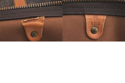 Louis Vuitton Monogram Keepall 60 Travel Boston Bag M41422 LV 3530n