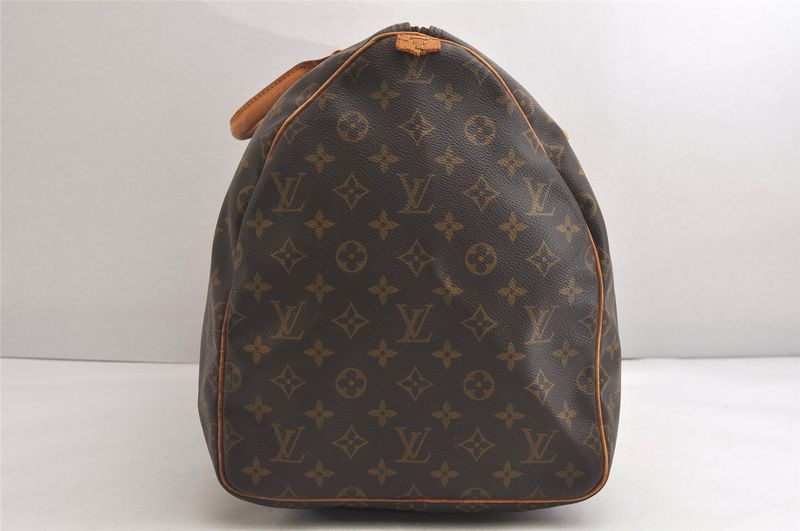 Louis Vuitton Monogram Keepall 55 Travel Boston Bag M41424 LV 3561n