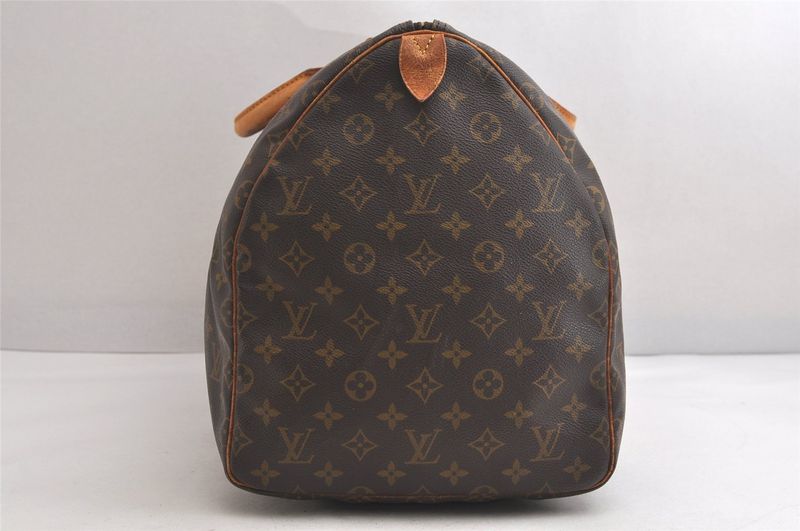 Louis Vuitton Monogram Keepall 55 Travel Boston Bag M41424 LV 3561n