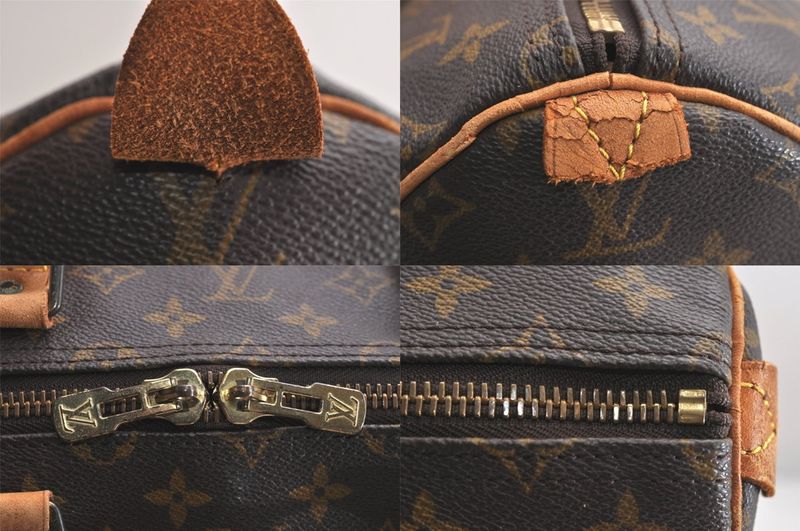 Louis Vuitton Monogram Keepall 55 Travel Boston Bag M41424 LV 3561n