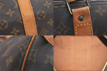 Louis Vuitton Monogram Keepall 55 Travel Boston Bag M41424 LV 3561n