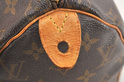 Louis Vuitton Monogram Speedy 25 Boston Handbag M41528 LV 3590n