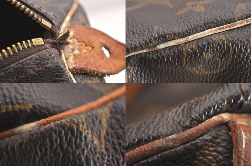 Louis Vuitton Monogram Speedy 30 Hand Boston Bag M41526 LV 3621n