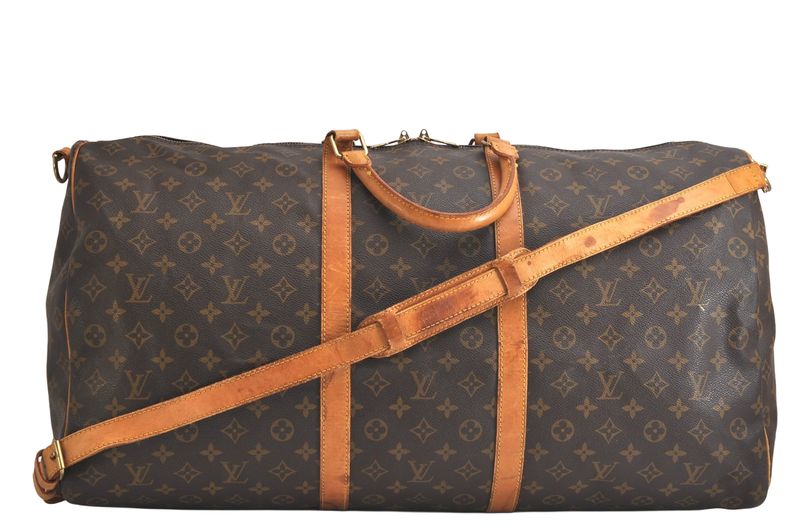 Louis Vuitton Monogram Keepall Bandouliere 60 M41412 Boston Bag 3649n