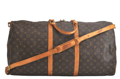 Louis Vuitton Monogram Keepall Bandouliere 60 M41412 Boston Bag 3649n