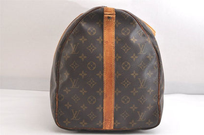 Louis Vuitton Monogram Keepall Bandouliere 55 M41414 Boston Bag Junk 3692n