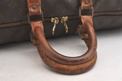 Louis Vuitton Monogram Keepall 45 Travel Boston Bag Old Shape LV 3895n