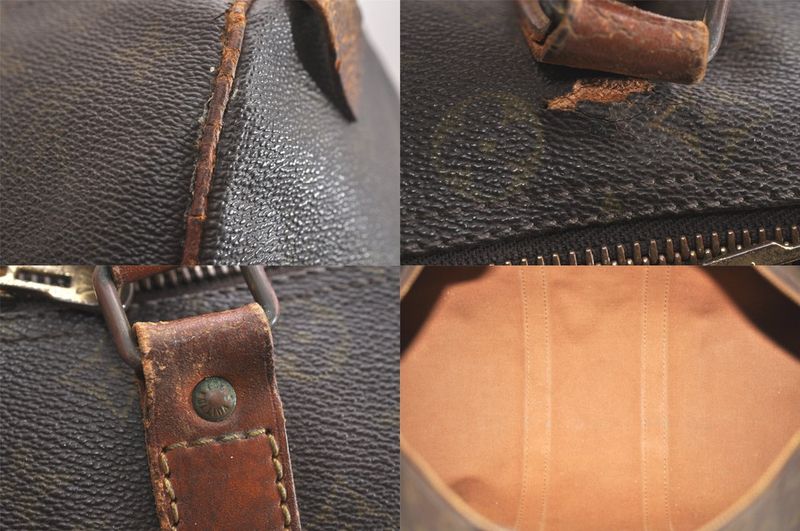 Louis Vuitton Monogram Keepall 45 Travel Boston Bag Old Shape LV 3895n