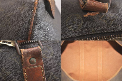 Louis Vuitton Monogram Keepall 45 Travel Boston Bag Old Shape LV 3895n