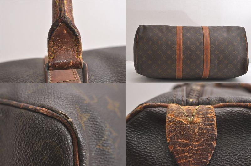 Louis Vuitton Monogram Keepall 45 Travel Boston Bag Old Shape LV 3895n